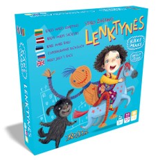 Stalo žaidimas „Kakė Makė: lenktynės“
