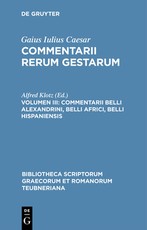 Commentarii, Vol. III