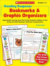 Reading Response Bookmarks & Graphic Organizers