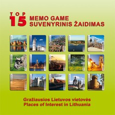Suvenyrinis memo žaidimas apie Lietuvą