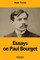Essays on Paul Bourget