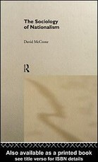 The Sociology of Nationalism