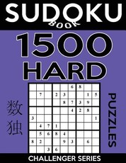 Sudoku Book 1,500 Hard Puzzles