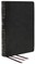 Nkjv, Reference Bible, Classic Verse-By-Verse, Center-Column, Genuine Leather, Black, Red Letter, Thumb Indexed, Comfort Print