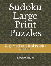 Sudoku Large Print Puzzles