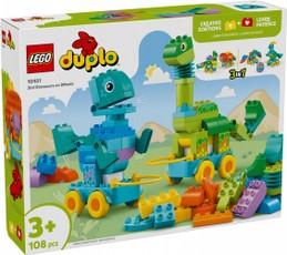 DUPLO 10451 3 in 1 Dinosaurus ant ratų