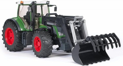 Bruder žaislinis traktorius Fendt 936 Vario su priekiniu krautuvu