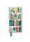 Georgia Breeze: Bookshelves (Foiled Slimline Journal)