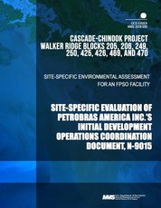 Site-Specific Environmental Assessment for an FPSO Facility