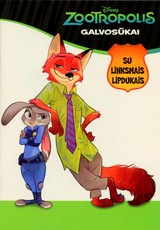 Zootropolis. Galvosūkiai su lipdukais