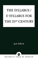 The Syllabus/E-Syllabus for the 21st Century