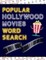 Popular Hollywood Movies Word Search