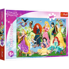 TREFL DISNEY PRINCESS dėlionė „Princesės“, 100 det.