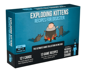 Stalo žaidimas EXPLODING KITTENS: Recipes For Disaster