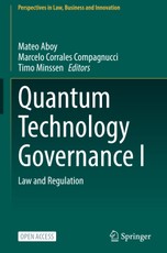 Quantum Technology Governance I