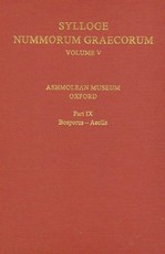 Sylloge Nummorum Graecorum, Volume V, Ashmolean Museum, Oxford. Part IX, Bosporus-Aeolis