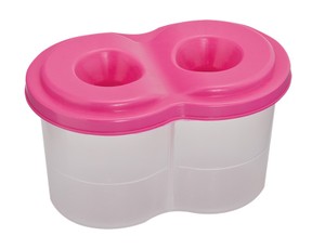 Indelis vandeniui dvigubas rožinis