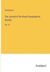 The Journal of the Royal Geographical Society