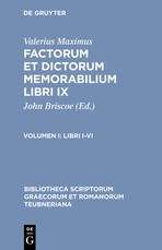 Factorum Et Dictorum Memorabilium, Vol. I