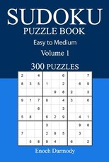 Easy to Medium 300 Sudoku Puzzle Book
