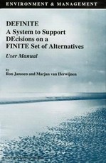 Definite a System to Support Decisions on a Finite Set of Alternatives User Manual