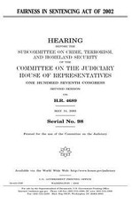 Fairness in Sentencing Act of 2002