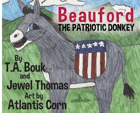 Beauford the Patriotic Donkey