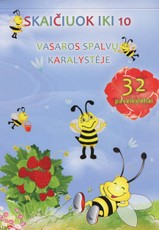 Spalvinimo knygelė „Skaičiuok iki 10“