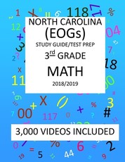3rd Grade NORTH CAROLINA EOGs, 2019 MATH, Test Prep