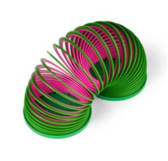 Spyruoklinis žaislas „Kiwi“, žalias