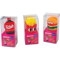 Plastikinis drožtukas „Cola, Fries, Burger“