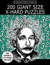 Sudoku Puzzle Book 200 Giant Size EXTRA HARD Puzzles