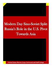 Modern Day Sino-Soviet Split