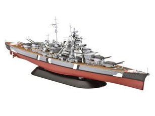 Plastikinis modelis: linijinis laivas Bismarck