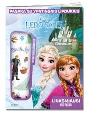 Ledo šalis. Linksmiausi nuotykiai. Pasaka su ypatingais lipdukais
