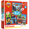 TREFL FIREMAN SAM 3 dėlionių rinkinys „Gaisrininkas Semas“