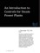 An Introduction to Controls for Steam Power Plants