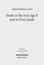 Death in the Iron Age II and in First Isaiah