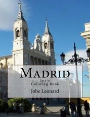 Madrid, Spain Coloring Book