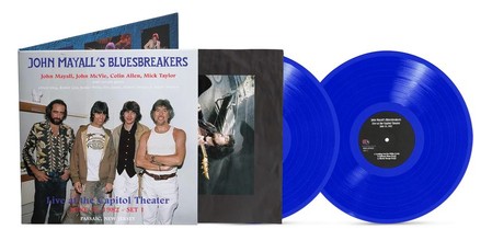 Vinilinė plokštelė LP MAYALL JOHN'S BLUESBREAKERS „Live at the Capitol Theater 06/18/82 – Part 1“ (Blue Vinyl) (2LP)