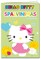 Hello Kitty. Spalvinimas su lipdukais