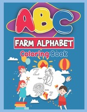 ABC Farm Alphabet Coloring Book