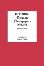Historic German Newspapers Online. Second Edition