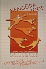 Kengūra 2009. 1–12 klasės. Tarptautinio matematikos konkurso užduotys ir sprendimai