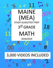 3rd Grade MAINE MEA 2019 MATH Test Prep