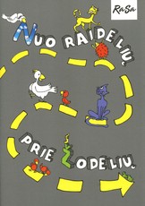 Nuo raidelių prie žodelių