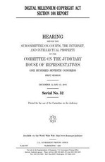 Digital Millennium Copyright Act section 104 report
