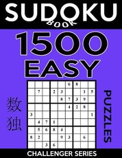 Sudoku Book 1,500 Easy Puzzles