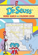 Dr. Seuss Word Search and Coloring Book