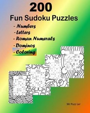 200 Fun Sudoku puzzles.